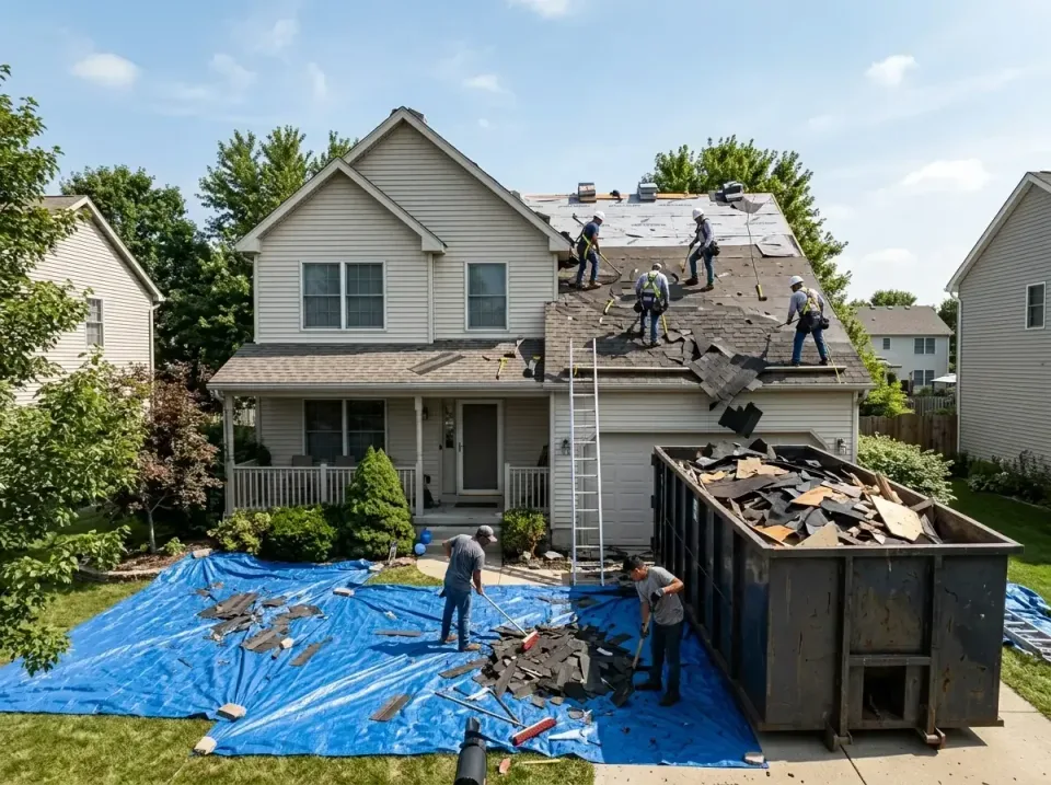 roof-replacement-debris-remova-004 — frequently asked questions, Cheapest Dumpster Rentals in Scaggsville, MD